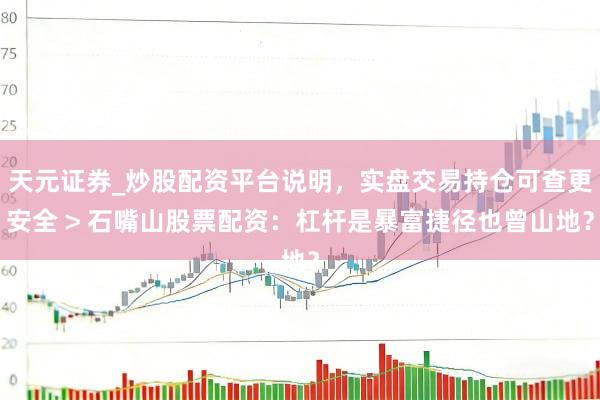 天元证券_炒股配资平台说明，实盘交易持仓可查更安全 > 石嘴山股票配资：杠杆是暴富捷径也曾山地？