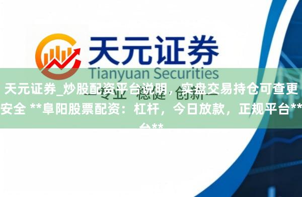 天元证券_炒股配资平台说明，实盘交易持仓可查更安全 **阜阳股票配资：杠杆，今日放款，正规平台**